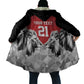 Custom Rugby Africa Kenya Cloak Red Kenyan 22-23 Motif