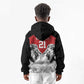 Custom Rugby Africa Kenya Kid Hoodie Red Kenyan 22-23 Motif - African Pride