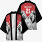 Custom Rugby Africa Kenya Kimono Red Kenyan 22-23 Motif