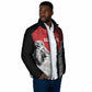 Custom Rugby Africa Kenya Padded Jacket Red Kenyan 22-23 Motif