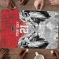 Custom Rugby Africa Kenya Puzzle Red Kenyan 22-23 Motif