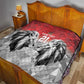 Custom Rugby Africa Kenya Quilt Red Kenyan 22-23 Motif - African Pride
