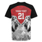 Custom Rugby Africa Kenya Rugby Jersey Red Kenyan 22-23 Motif - African Pride