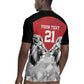 Custom Rugby Africa Kenya Rugby Jersey Red Kenyan 22-23 Motif - African Pride