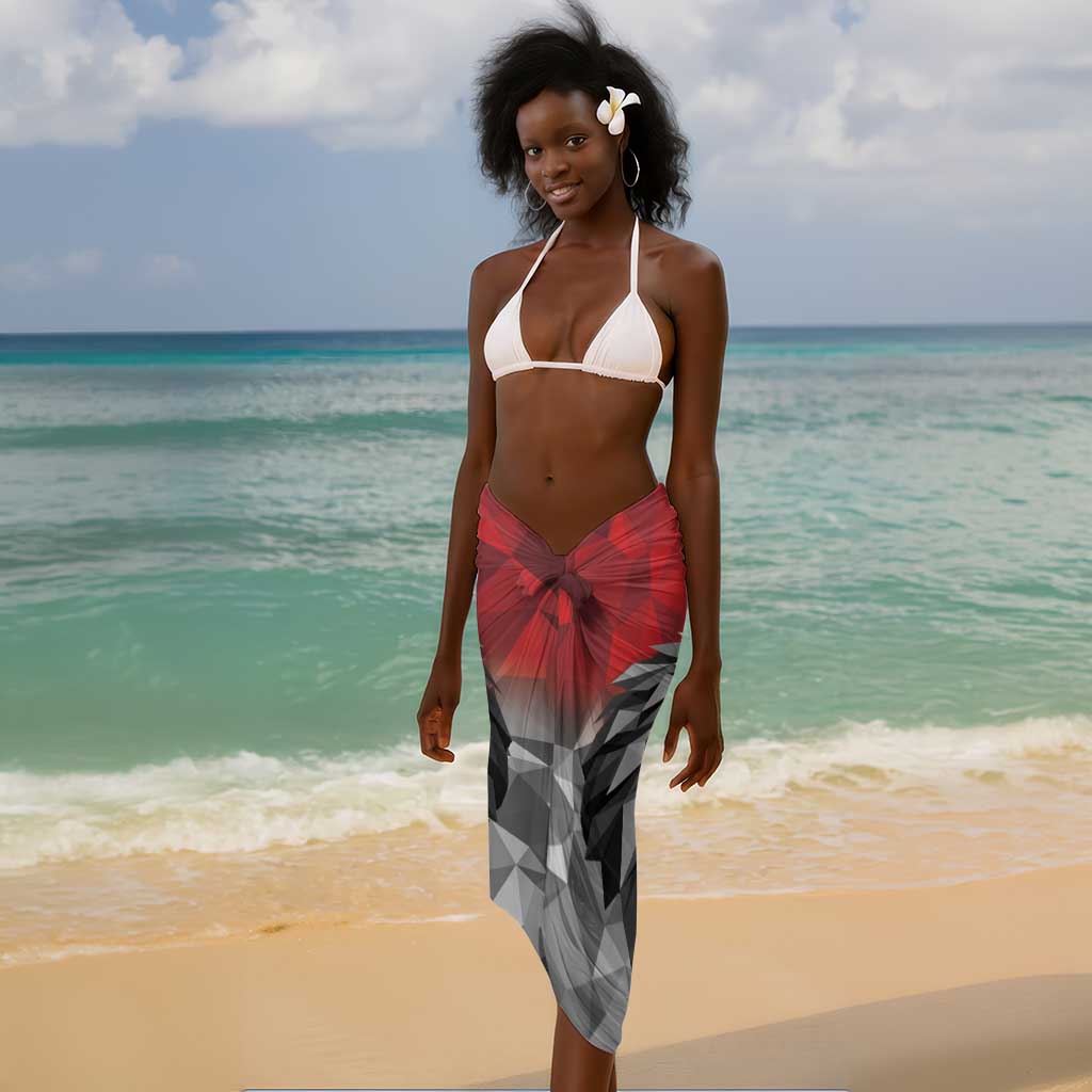 Custom Rugby Africa Kenya Sarong Red Kenyan 22-23 Motif - African Pride