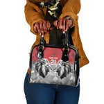 Custom Rugby Africa Kenya Shoulder Handbag Red Kenyan 22-23 Motif - African Pride