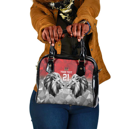 Custom Rugby Africa Kenya Shoulder Handbag Red Kenyan 22-23 Motif - African Pride