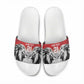 Custom Rugby Africa Kenya Slide Sandals Red Kenyan 22-23 Motif