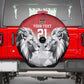 Custom Rugby Africa Kenya Spare Tire Cover Red Kenyan 22-23 Motif - African Pride