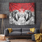 Custom Rugby Africa Kenya Tapestry Red Kenyan 22-23 Motif - African Pride
