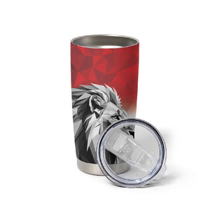 Custom Rugby Africa Kenya Tumbler Cup Red Kenyan 22-23 Motif - African Pride