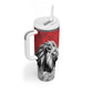 Custom Rugby Africa Kenya Tumbler With Handle Red Kenyan 22-23 Motif - African Pride