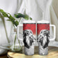 Custom Rugby Africa Kenya Tumbler With Handle Red Kenyan 22-23 Motif - African Pride
