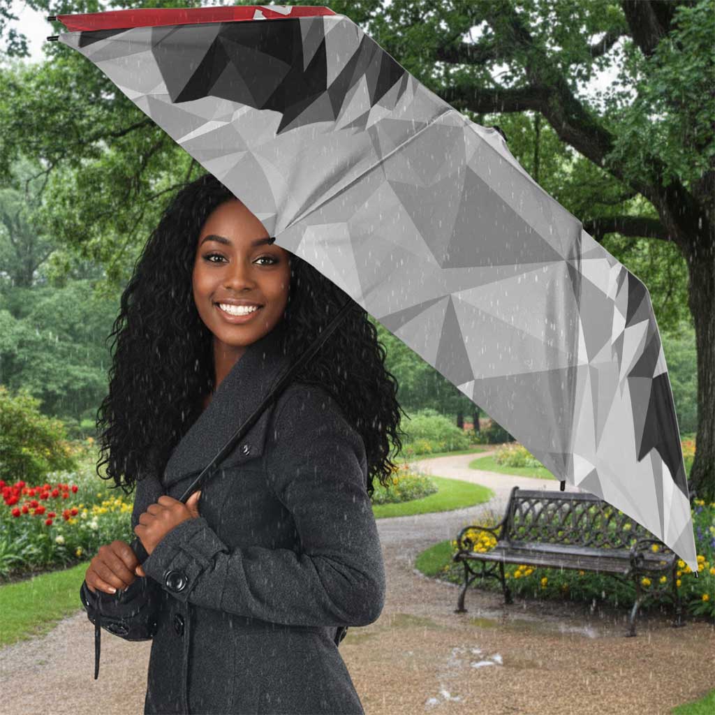Custom Rugby Africa Kenya Umbrella Red Kenyan 22-23 Motif