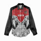 Custom Rugby Africa Kenya Women Casual Shirt Red Kenyan 22-23 Motif - African Pride