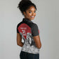 Custom Rugby Africa Kenya Women Polo Shirt Red Kenyan 22-23 Motif - African Pride