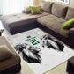 Custom Rugby Africa Kenya Area Rug White Kenyan 22-23 Motif - African Pride