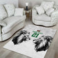 Custom Rugby Africa Kenya Area Rug White Kenyan 22-23 Motif - African Pride