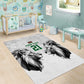 Custom Rugby Africa Kenya Area Rug White Kenyan 22-23 Motif - African Pride