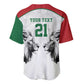 Custom Rugby Africa Kenya Baseball Jersey White Kenyan 22-23 Motif - African Pride
