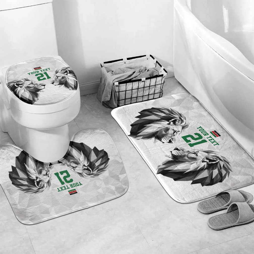 Custom Rugby Africa Kenya Bathroom Set White Kenyan 22-23 Motif