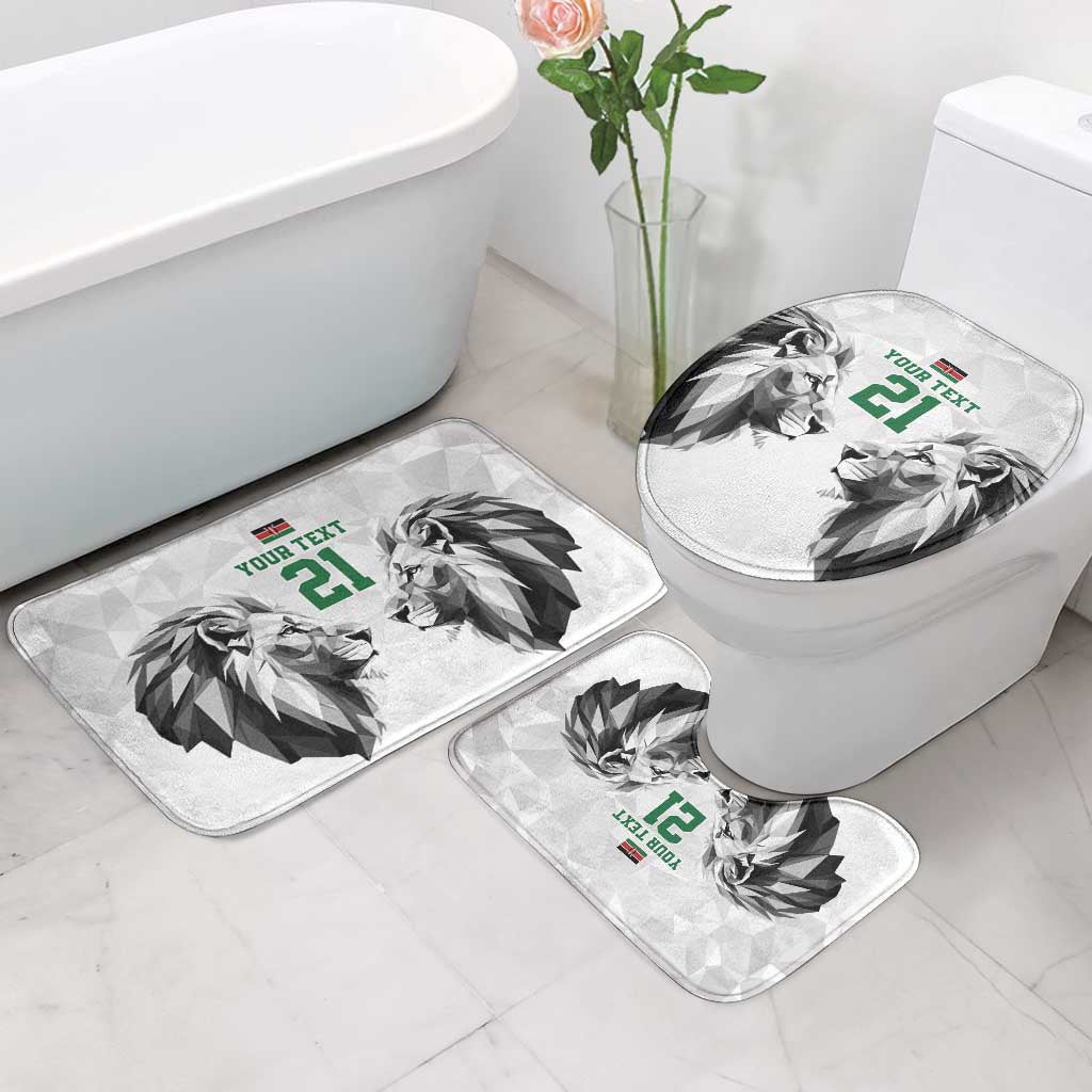 Custom Rugby Africa Kenya Bathroom Set White Kenyan 22-23 Motif