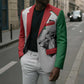 Custom Rugby Africa Kenya Blazer White Kenyan 22-23 Motif