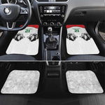 Custom Rugby Africa Kenya Car Mats White Kenyan 22-23 Motif - African Pride