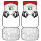 Custom Rugby Africa Kenya Car Mats White Kenyan 22-23 Motif - African Pride