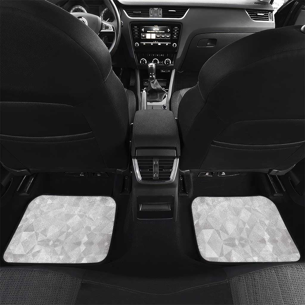 Custom Rugby Africa Kenya Car Mats White Kenyan 22-23 Motif - African Pride