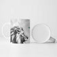 Custom Rugby Africa Kenya Ceramic Mug White Kenyan 22-23 Motif