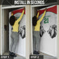 Custom Rugby Africa Kenya Door Cover White Kenyan 22-23 Motif