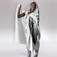 Custom Rugby Africa Kenya Hooded Blanket White Kenyan 22-23 Motif - African Pride