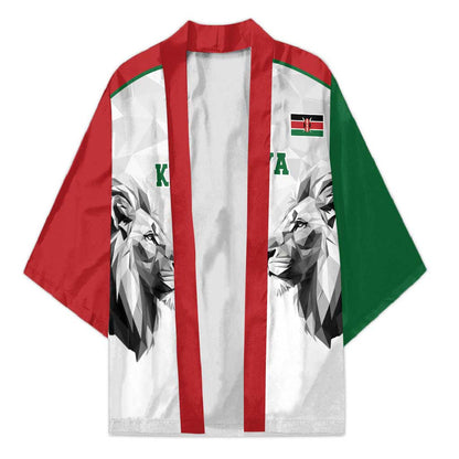 Custom Rugby Africa Kenya Kimono White Kenyan 22-23 Motif
