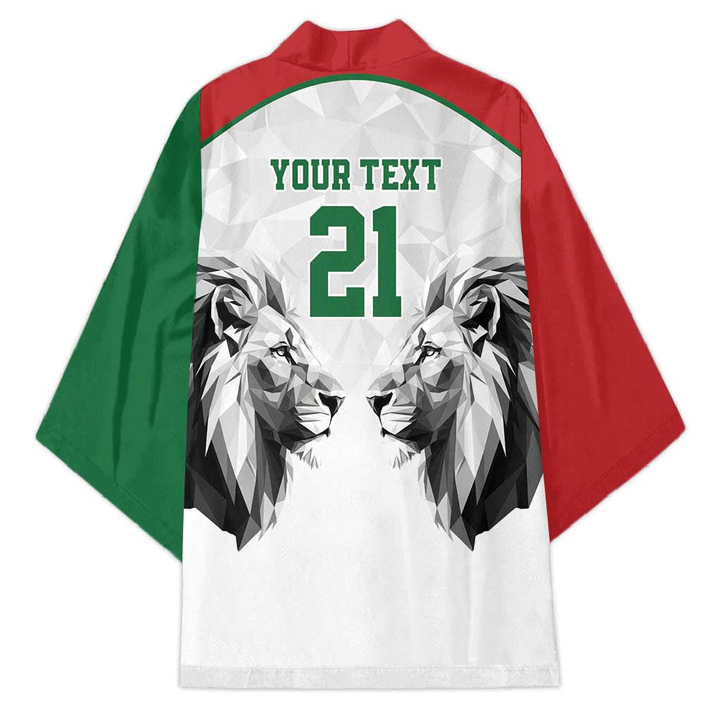 Custom Rugby Africa Kenya Kimono White Kenyan 22-23 Motif