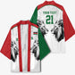 Custom Rugby Africa Kenya Kimono White Kenyan 22-23 Motif