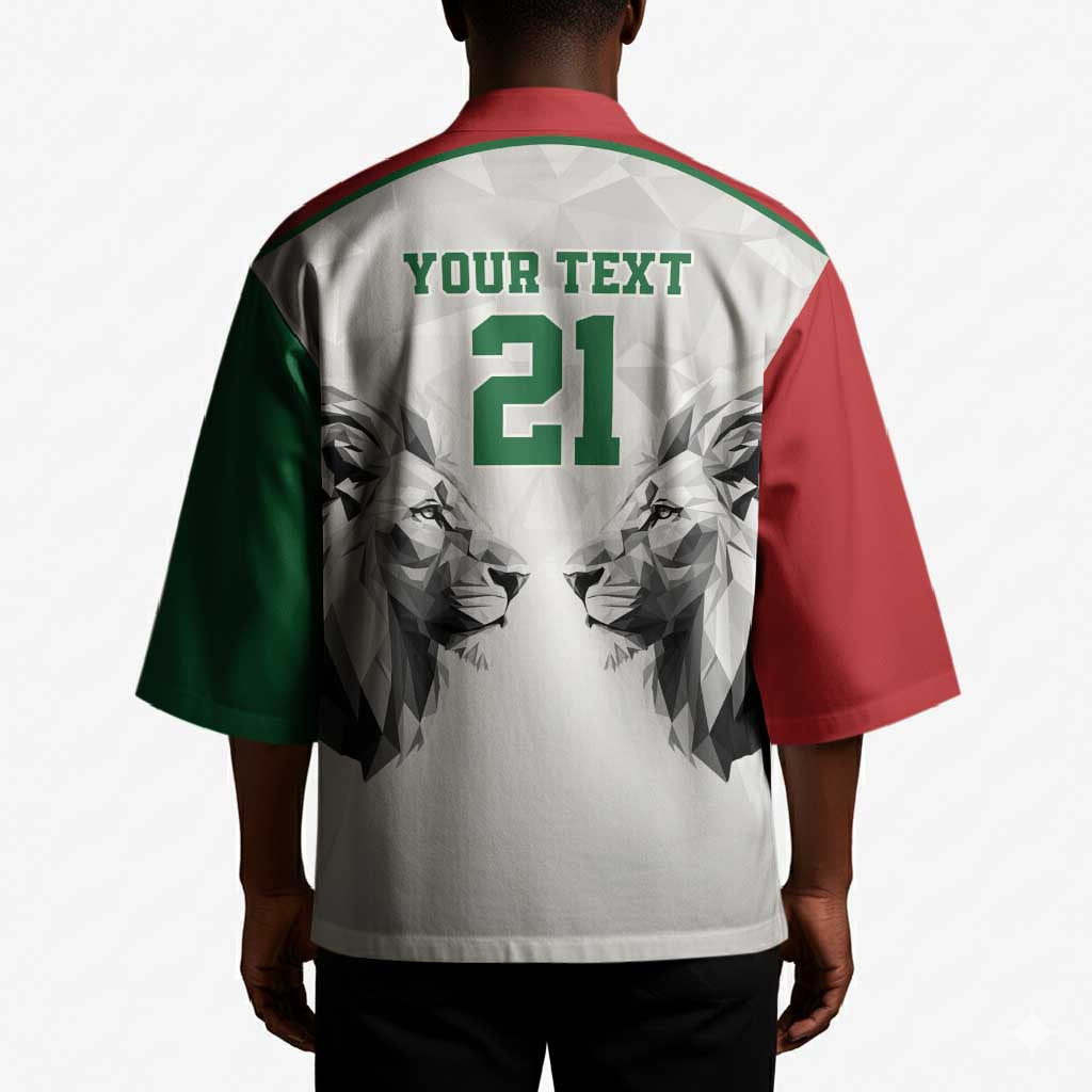Custom Rugby Africa Kenya Kimono White Kenyan 22-23 Motif