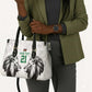 Custom Rugby Africa Kenya Leather Bag White Kenyan 22-23 Motif