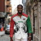 Custom Rugby Africa Kenya Long Sleeve Button Shirt White Kenyan 22-23 Motif - African Pride