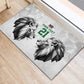 Custom Rugby Africa Kenya Rubber Doormat White Kenyan 22-23 Motif - African Pride