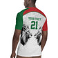 Custom Rugby Africa Kenya Rugby Jersey White Kenyan 22-23 Motif - African Pride