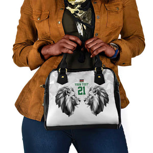 Custom Rugby Africa Kenya Shoulder Handbag White Kenyan 22-23 Motif - African Pride