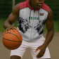 Custom Rugby Africa Kenya Sleeveless Zip Hoodie White Kenyan 22-23 Motif - African Pride