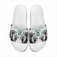 Custom Rugby Africa Kenya Slide Sandals White Kenyan 22-23 Motif