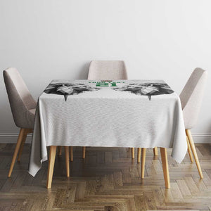 Custom Rugby Africa Kenya Tablecloth White Kenyan 22-23 Motif - African Pride