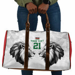 Custom Rugby Africa Kenya Travel Bag White Kenyan 22-23 Motif