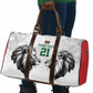 Custom Rugby Africa Kenya Travel Bag White Kenyan 22-23 Motif