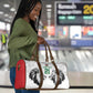 Custom Rugby Africa Kenya Travel Bag White Kenyan 22-23 Motif