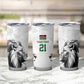 Custom Rugby Africa Kenya Tumbler Cup White Kenyan 22-23 Motif - African Pride