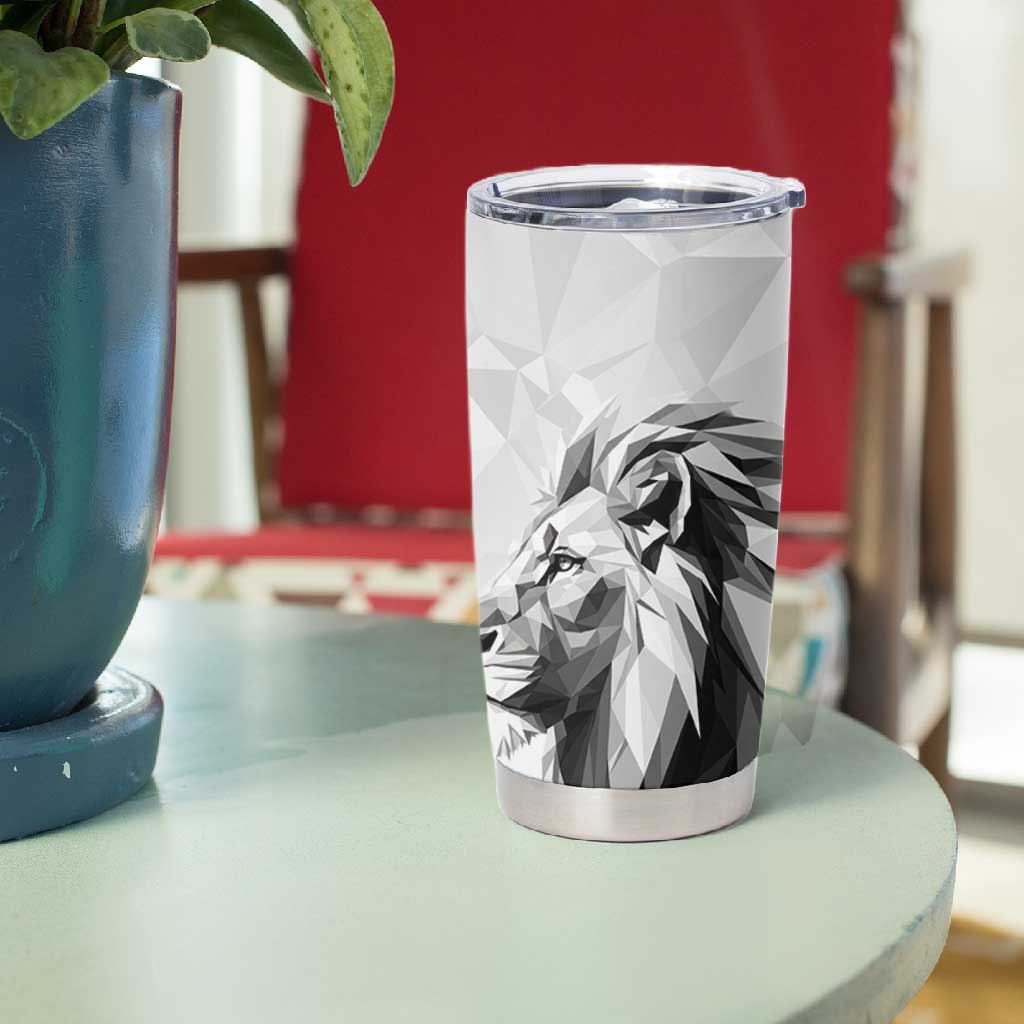 Custom Rugby Africa Kenya Tumbler Cup White Kenyan 22-23 Motif - African Pride
